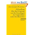Abhandlung �ber den Ursprung und die Grundlagen der Ungleichheit unter den Menschen