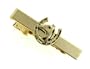 JJ Weston horse head and horse shoe tie clip with presentation box. Made in the USA