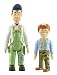 Fireman Sam 2 Figure Mike Flood & Norman Price_s-1