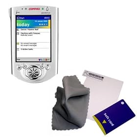Click here to buy Clear Anti-glare Screen Protector for the Compaq iPAQ h3100 Series - Gomadic Brand by Gomadic for the Compaq iPAQ h3100 Series.