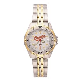 Baltimore Orioles Women's All Star Watch Stainless Steel Bracelet