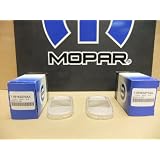 02-09 Dodge Ram Upper Console Interior Map Light Lamp Lens Set of 2 Mopar Oem by Mopar