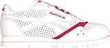 Reebok Women's Classic Evra Shuga Retro Shoes,White/Jersey Pink/Condensed Pink/Trek Grey,9 M
