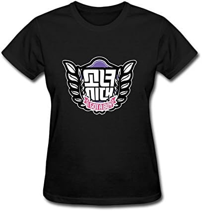 Kolun Womens Snsd I Got a Boy Logo Tshirts Black S