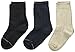 Gold Toe Little Boys' 3 Pack Wide Rib Dress Crew