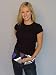 Baby Be Mine Maternity Belly Band in 4 Sizes (Size 1 pre pregnancy 0-4, Purple Picasso)