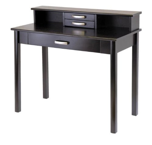 Set of 2, Home Office Set, Desk, Hutch, Shelf, Drawer