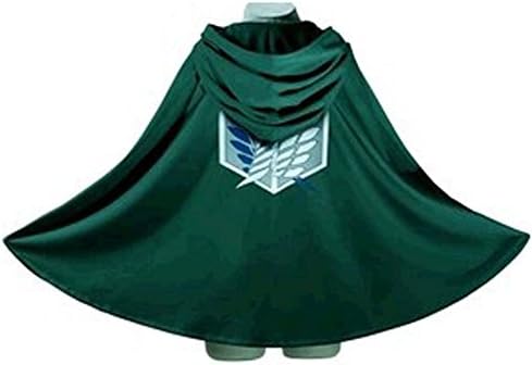 Come Home Love® Attack on Titan (Shingeki No Kyojin) Survey Cosplay Cloak 5 Sizes (XXL(180cm-190cm))