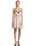 French Connection Women's Pretty Penelope Dress, Almond, 12