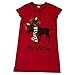 Lazy One Women's Moosletoe V-Neck Nightshirt