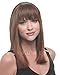 Clip in Bangs Color R830 GINGER BROWN - Hairdo Extensions 9.5