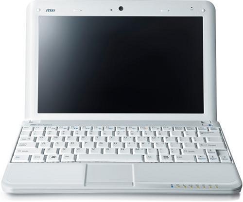 Buy MSI Wind 10" Mini Laptop (1.6 GHz Intel Atom Processor, 512 MB RAM, 80 GB Hard Drive, Linux Novell SUSE, 3 Cell Battery) White online at Discounted New and Used prices. Delivered to your door with Childrens Toyshop.com