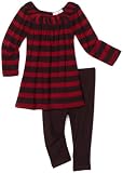 Little Ella Baby-girls Infant Shayna Tunic Set, Love, 3-6 Months