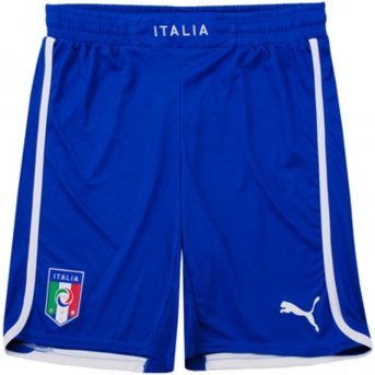 PUMA Kinder Fußballshorts Italia Home & Away  Replica, team power blue, 176, 740363 01