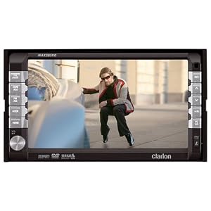 Clarion MAX385VD 6.5-Inch 2-DIN Multimedia Station with Touch Panel Control iPod Ready