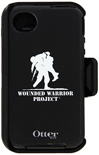 Otterbox Cell Phone Case for iPhone 4S - Retail Packaging - Wounded Warrior