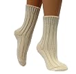 handgestrickte wollsocken
