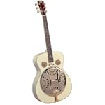 Regal RD-30 Series Studio Dobros Guitar (Ivory)