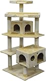 Go Pet Club F2020 Cat Tree Condo Scratcher Post Pet Bed Furniture