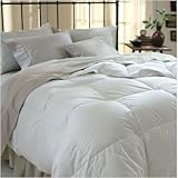 White Microfiber Comforter Size: Twin
