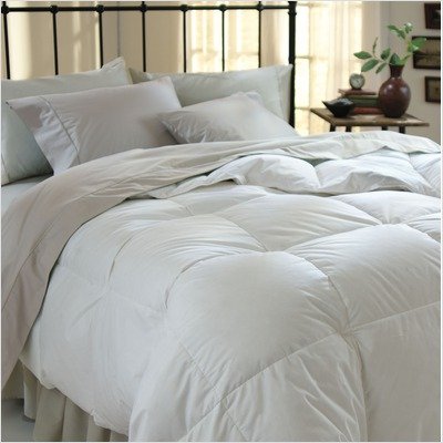 Down Alternative White Comforter Size: Full/Queen 