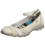 Skechers Women's Bikers Petrol Skimmer,Natural Leather,7 M US