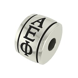 Alpha Epsilon Phi Barrel Sorority Bead Fits Most Pandora Style Bracelets Including Pandora Chamilia Biagi Zable Troll and More. Officially Licensed High Quality Exclusive Bead in Stock for Immediate Shipping