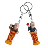 Eigenschaften IMA / Disney Muppets Muppet-Show Kermit-Collection Schlüsselanhänger-Set Waldorf und Statler Groesse: ca. 7 cm Lieferumfang: 2-teilig