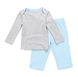 CA Mode ベビー　春秋装　ユニセックス　かわいい　長袖　シャツ　ロング　パンツ　スーツ　100%コットン　薄手