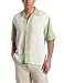 Cubavera-Mens-Short-Sleeve-Pieced-Bedford-Cord-Camp-Shirt