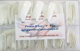 Produkt-Bild: 100 V-Tips amerikanische Form, weiss in Tip-Box