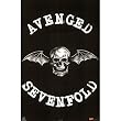(22x34) Avenged Sevenfold (Winged Skull) Music Poster Print