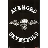 (22x34) Avenged Sevenfold (Winged Skull) Music Poster Print