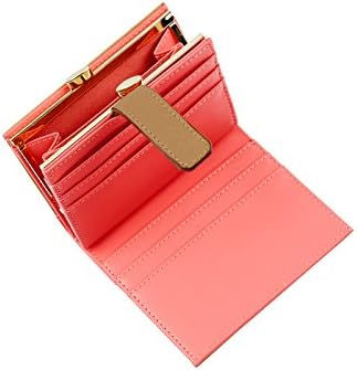 Accessorize Womens Neon Colour Block Small Wallet Size One Size Pink