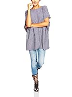 SO Cachemire & Knitwear Poncho Gisele (Gris)