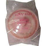 ベビーのお肌にやさしいつけ心地のパフです！上手に、清潔にパウダーをつけられます！毛足が短く、粉が飛び散りません！　ピンク【3個セット】