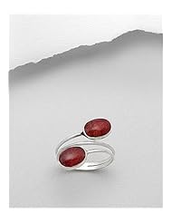 Sponge Coral Ring In 92.5 Sterling Silver