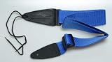 Ballistic Nylon Strap with Extra Large Leather Ends Blue - B000X...