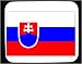 Decorated Mouse Pad with map, Slovakian, Europe