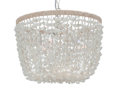 Best Buy KOUBOO Inverted Pendant Lamp, Bubble Seashell, White