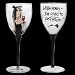 Listen Honey, I'm Aged to Perfection! Party Girl Wine Glass