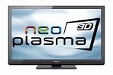 Panasonic Viera TX-P46ST33E 116 cm (46 Zoll) 3D-NeoPlasma-Fernseher (Full-HD, 600Hz sfd, DVB-T/-C/-S, CI+) titan metallic