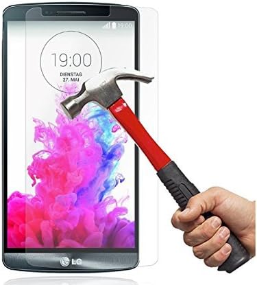 LG G3 Screen Protector, LaoHe(TM) Premium Tempered Glass Screen Protector - Protect Your Screen from Scratches and Drops - for LG G3 LGG3 -(1Pack)