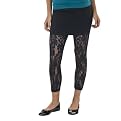 Xhilaration&reg; Juniors Crochet Lace Legging - Black
