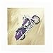 3dRose LLC qs_4492_1 Quilt, Square Picturing Harley-Davidson Motorcycle