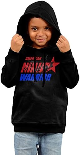 Tuiho American Ninja Warrior Season 8 Hooded Sweatshirt For Kids Black