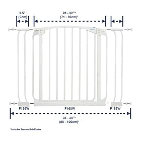 Dream Baby Swing Closed Security Gate Combo