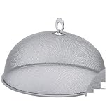 Kitchen Craft Round Metal Mesh Food Cover, 35cm