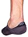 Bambu Men's Premium Bamboo No Show Socks 4 pairs - Non Slip & No Holes