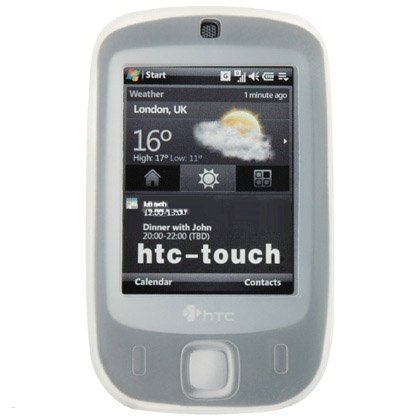 HTC Touch CDMA White Silicon Skin Case